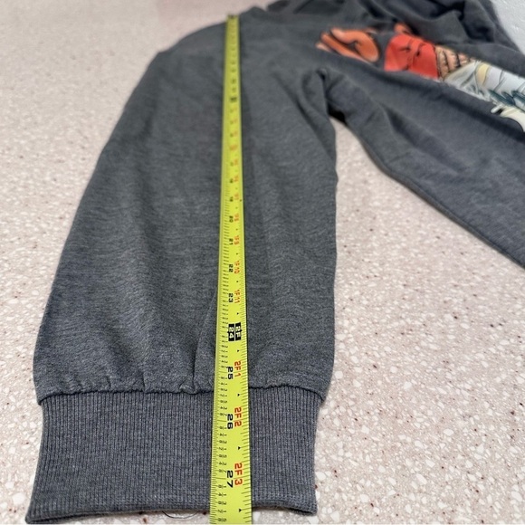 Christian Crew Neck Sweater Bible Verse Orange Desert West Dark Gray XL Faith - Picture 12 of 14